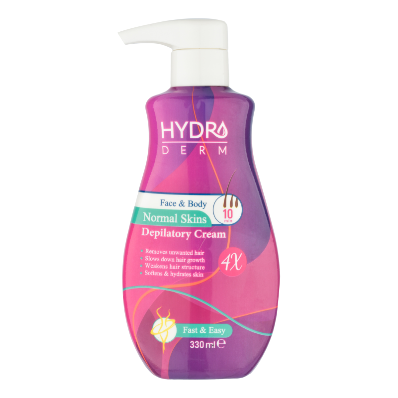 کرم موبر صورت و بدن هیدرودرم مناسب پوست معمولی حجم 330 میلی لیتر کرم موبر صورت و بدن هیدرودرم مناسب پوست معمولی حجم 330 میلی لیتر