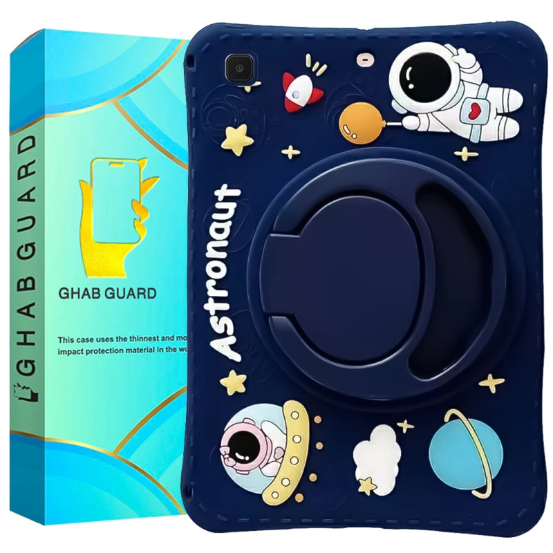 کاور تبلت سامسونگ Galaxy Tab T225 قاب گارد مدل FAZTAB به همراه بند آویز -سرمهای کاور تبلت سامسونگ Galaxy Tab T225 قاب گارد مدل FAZTAB به همراه بند آویز -سرمهای