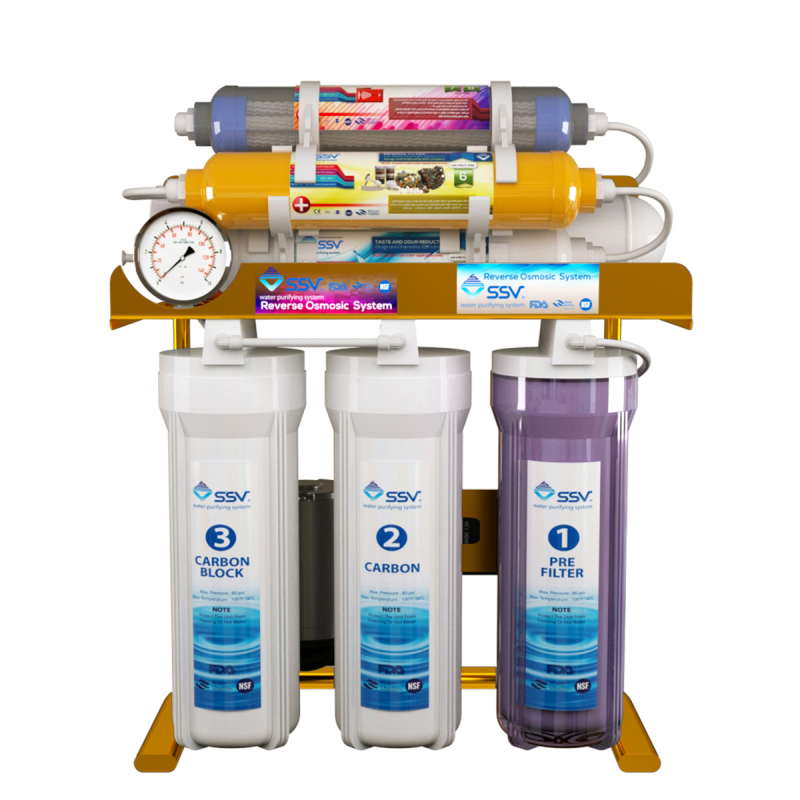 دستگاه تصفیه کننده آب اس اس وی مدل MaxGold 2W X800-سفید دستگاه تصفیه کننده آب اس اس وی مدل MaxGold 2W X800-سفید