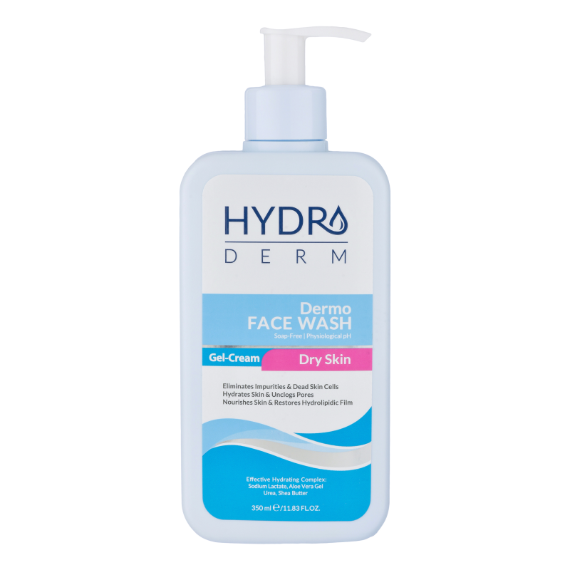 کرم ژل شست و شو صورت هیدرودرم مدل Dermo حجم 350 میلی لیتر- کرم ژل شست و شو صورت هیدرودرم مدل Dermo حجم 350 میلی لیتر-