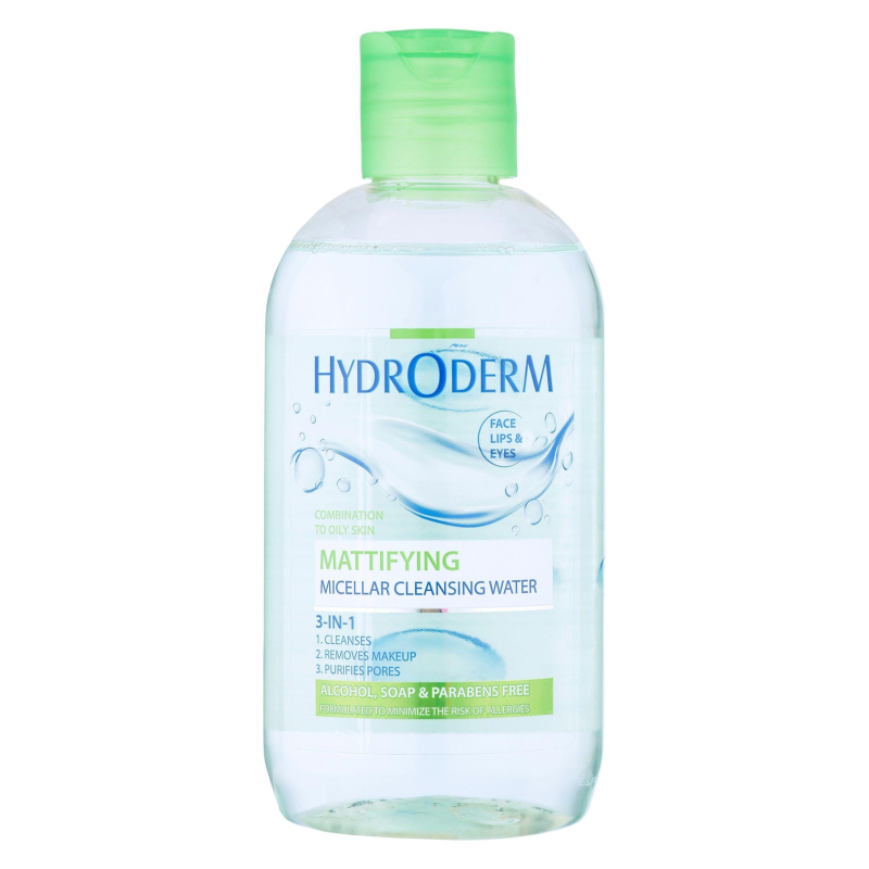 محلول پاک کننده آرایش صورت هیدرودرم مدل برگ مناسب پوست های حساس حجم 250 میلی لیتر- محلول پاک کننده آرایش صورت هیدرودرم مدل برگ مناسب پوست های حساس حجم 250 میلی لیتر-