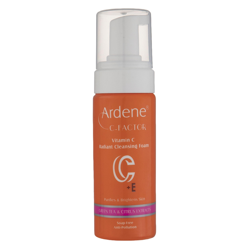 فوم شست و شو صورت آردن سی فکتور مدل ویتامین C حجم 150 میلی لیتر- فوم شست و شو صورت آردن سی فکتور مدل ویتامین C حجم 150 میلی لیتر-