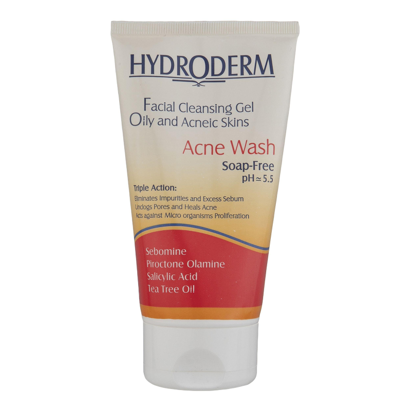 ژل شست و شو صورت هیدرودرم مدل Oily Skin وزن 150 گرم- ژل شست و شو صورت هیدرودرم مدل Oily Skin وزن 150 گرم-