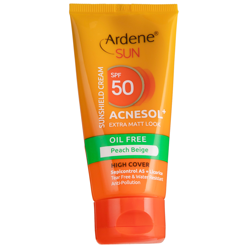 کرم ضد آفتاب آردن سان مدل Peach Beige وزن 50 گرم- کرم ضد آفتاب آردن سان مدل Peach Beige وزن 50 گرم-