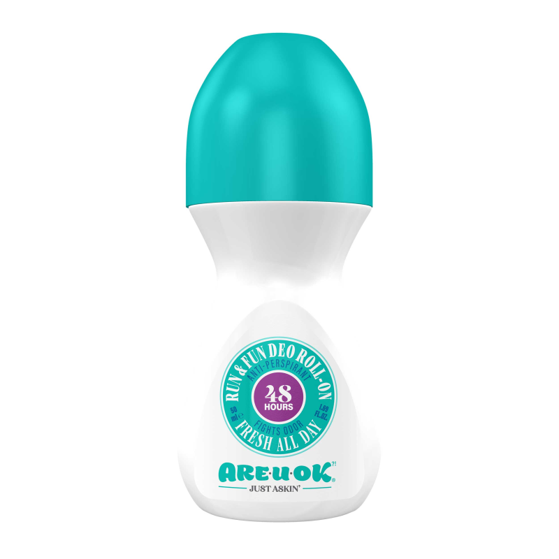 رول ضد تعریق آریواوکی مدل run and fun deo roll-on حجم 50 میلی لیتر