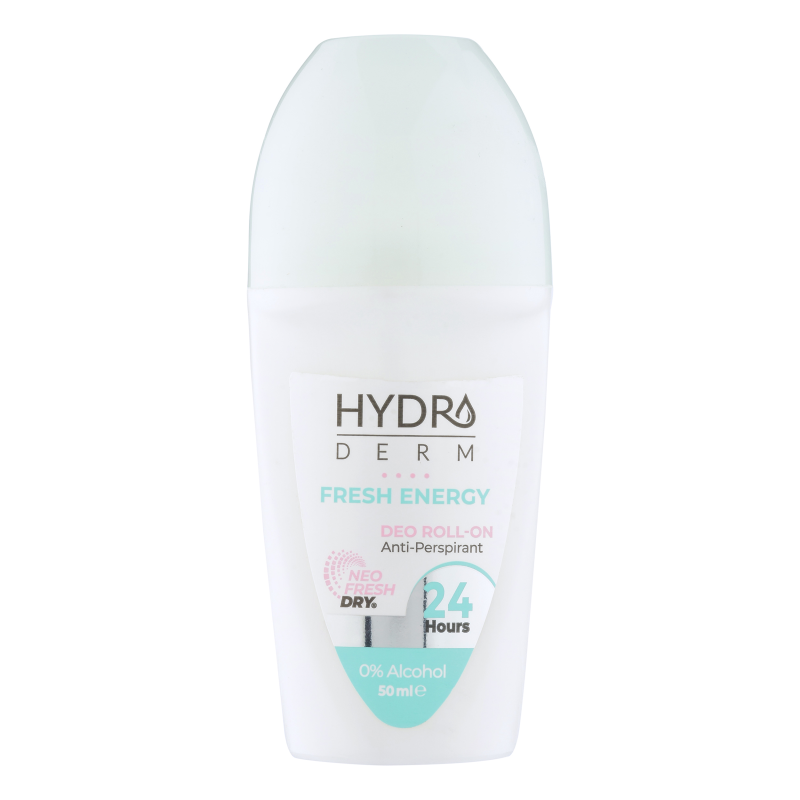 رول ضد تعریق زنانه هیدرودرم مدل Fresh Energy حجم 50 میلی لیتر رول ضد تعریق زنانه هیدرودرم مدل Fresh Energy حجم 50 میلی لیتر