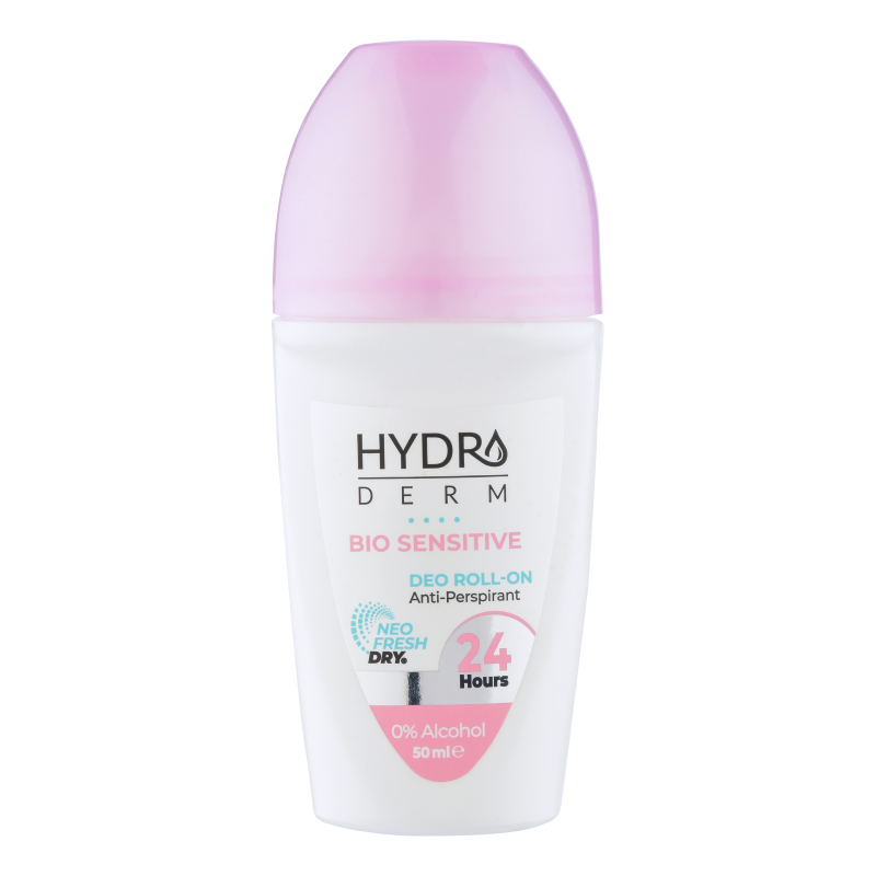 رول ضد تعریق زنانه هیدرودرم مدل Bio Sensetive حجم 50 میلی لیتر