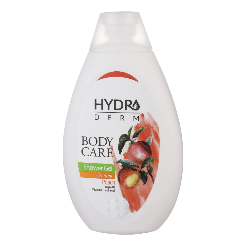 شامپو بدن کرمی هیدرودرم مدل Peach مناسب انواع پوست حجم 500 میلی لیتر- شامپو بدن کرمی هیدرودرم مدل Peach مناسب انواع پوست حجم 500 میلی لیتر-