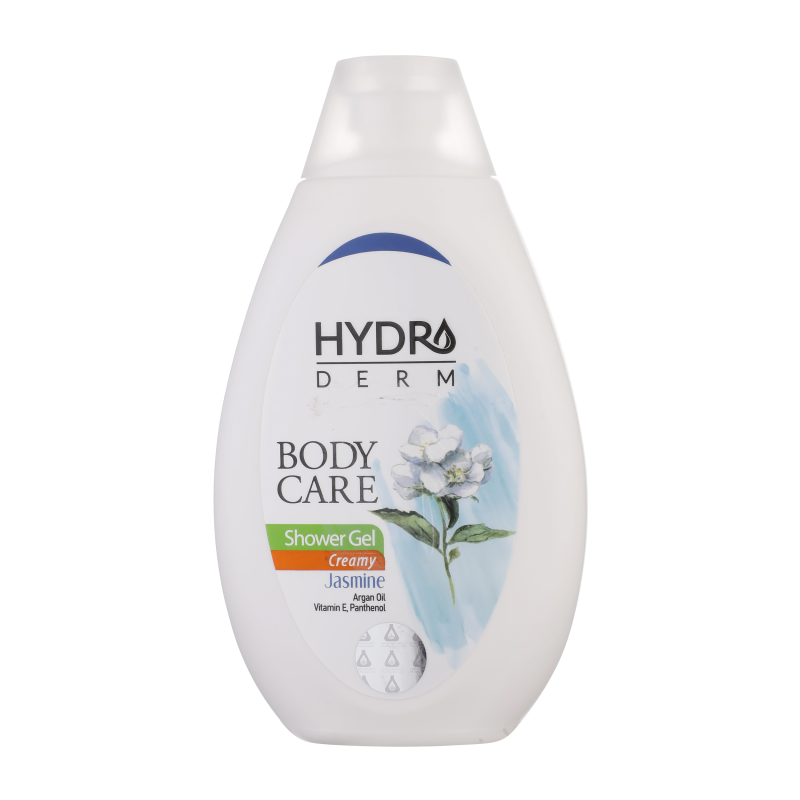 شامپو بدن کرمی هیدرودرم مدل Jasmine مناسب انواع پوست حجم 500 میلی لیتر- شامپو بدن کرمی هیدرودرم مدل Jasmine مناسب انواع پوست حجم 500 میلی لیتر-