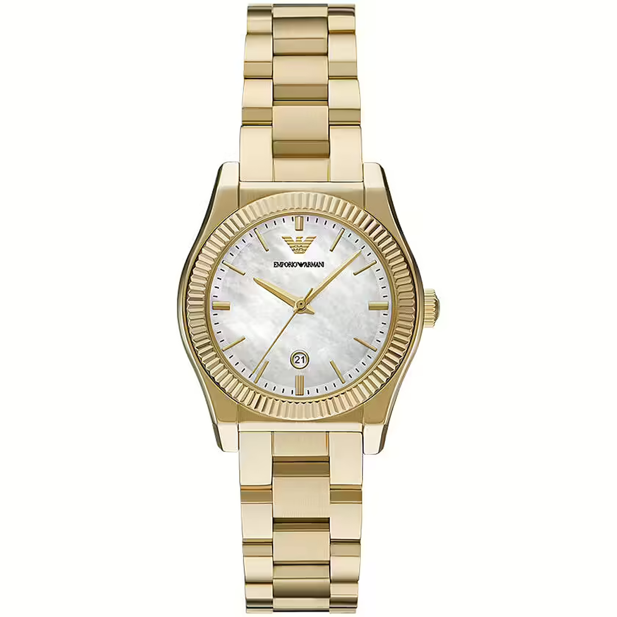 ساعت مچی عقربه ای زنانه امپریو آرمانی مدل AR11657-طلایی ساعت مچی عقربه ای زنانه امپریو آرمانی مدل AR11657-طلایی