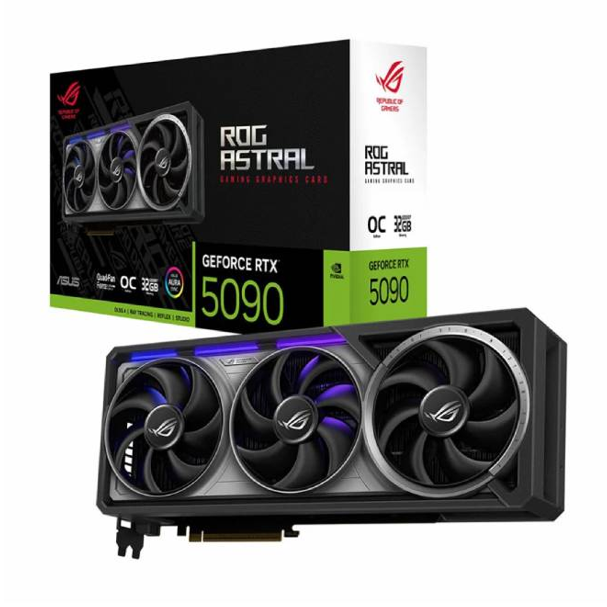 کارت گرافیک ایسوس مدل ROG Astral RTX 5090 OC 32G GAMING 32GB کارت گرافیک ایسوس مدل ROG Astral RTX 5090 OC 32G GAMING 32GB