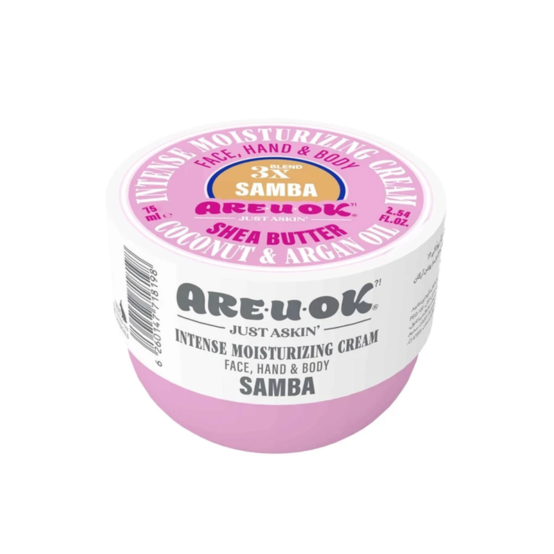 کرم مرطوب کننده آریواوکی مدل samba حجم 75 میلی لیتر- کرم مرطوب کننده آریواوکی مدل samba حجم 75 میلی لیتر-