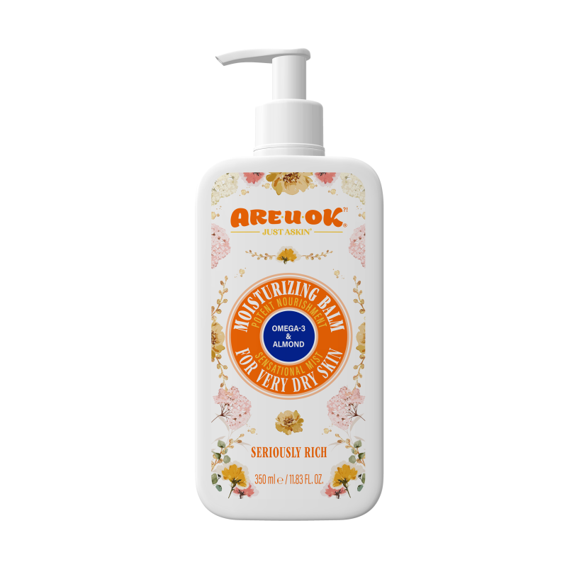 بالم مرطوب کننده مدل omega-3 and almond حجم 350 میلی لیتر- بالم مرطوب کننده مدل omega-3 and almond حجم 350 میلی لیتر-