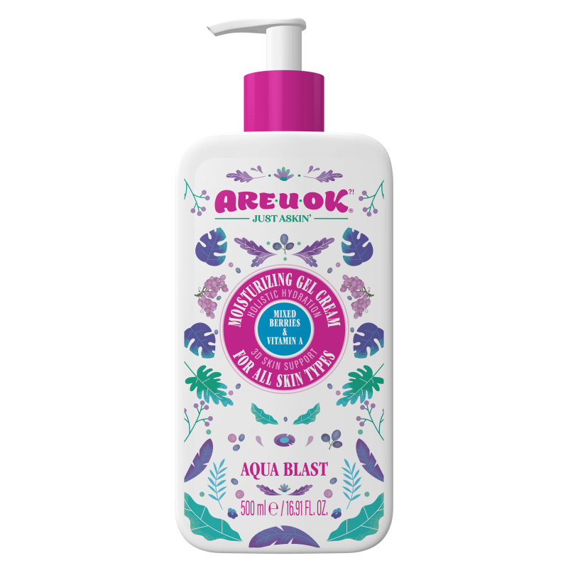 ژل آبرسان آریواوکی مدل Mixed Berries And Vitamin A حجم 500 میلی لیتر-