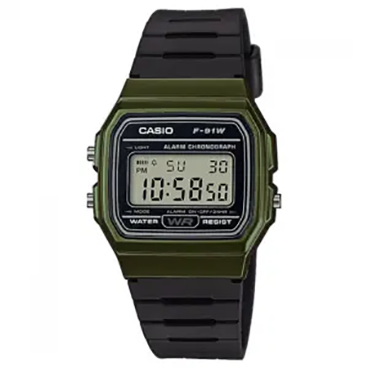 ساعت دیجیتال کاسیو مدل F-91WM-3ADF-سبز