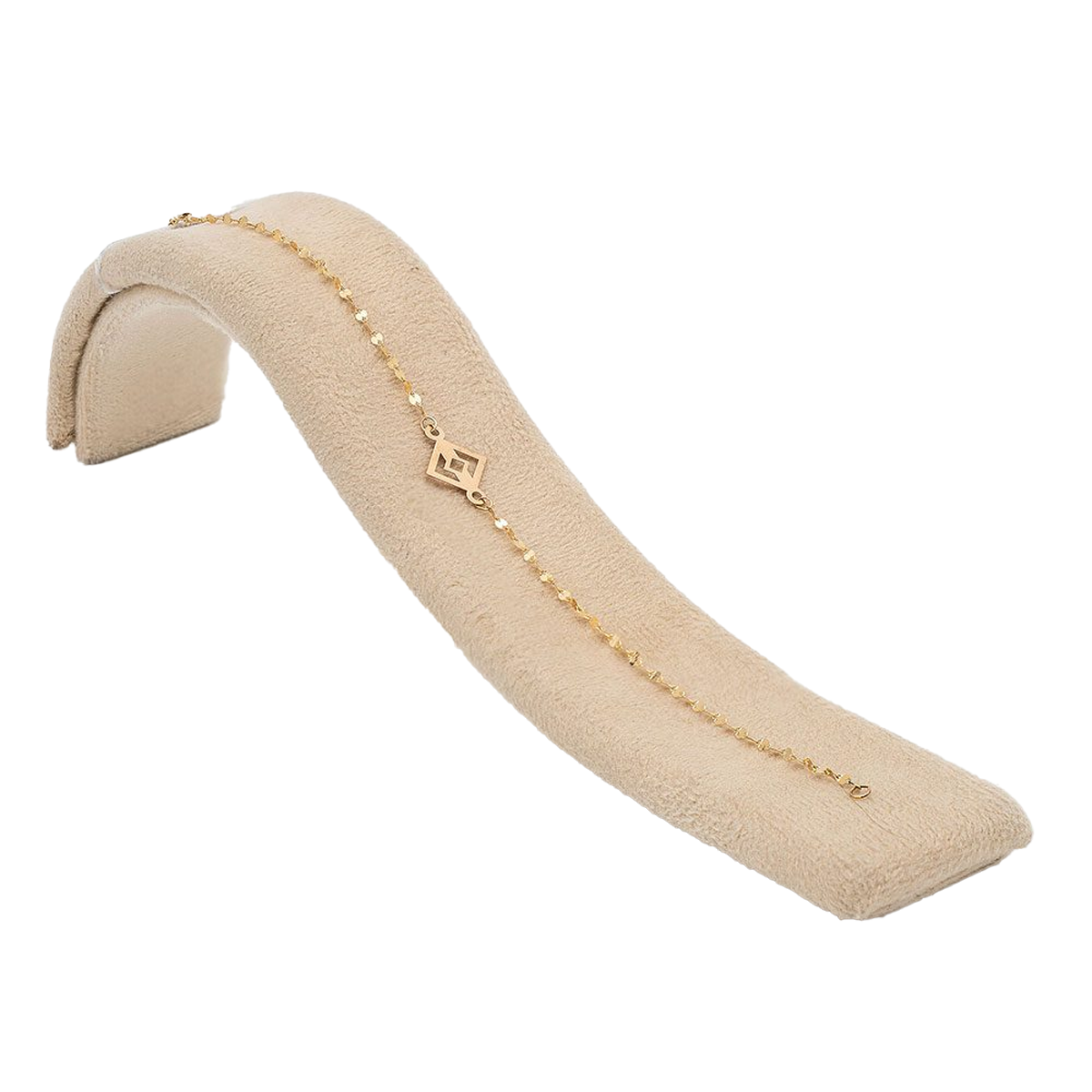 دستبند طلا زنانه گالری طلا عرفان مدل لیزری کد 4621-0.52 دستبند طلا زنانه گالری طلا عرفان مدل لیزری کد 4621-0.52