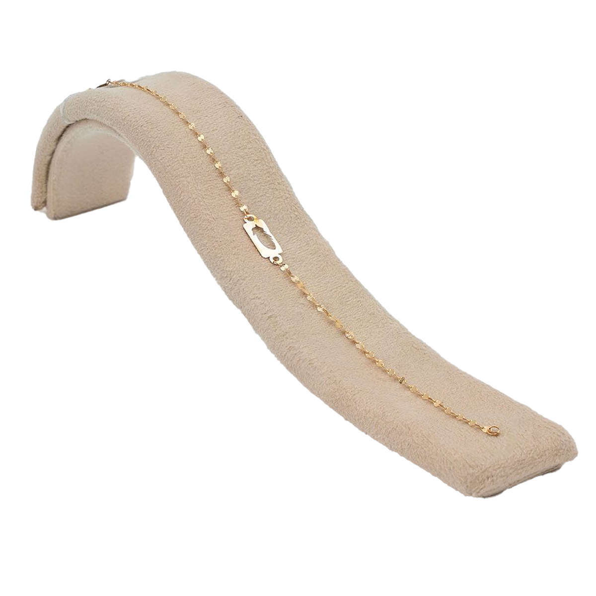 دستبند طلا زنانه گالری طلا عرفان مدل لیزری کد 4625-0.50 دستبند طلا زنانه گالری طلا عرفان مدل لیزری کد 4625-0.50