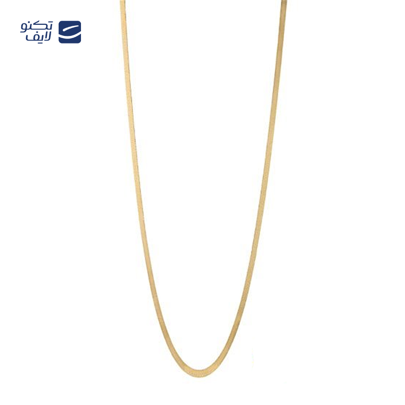 گردنبند طلا 18 عیار زنانه مدل هرینگبون نازک کد NC1174 طول 40 سانتی متر-1.29