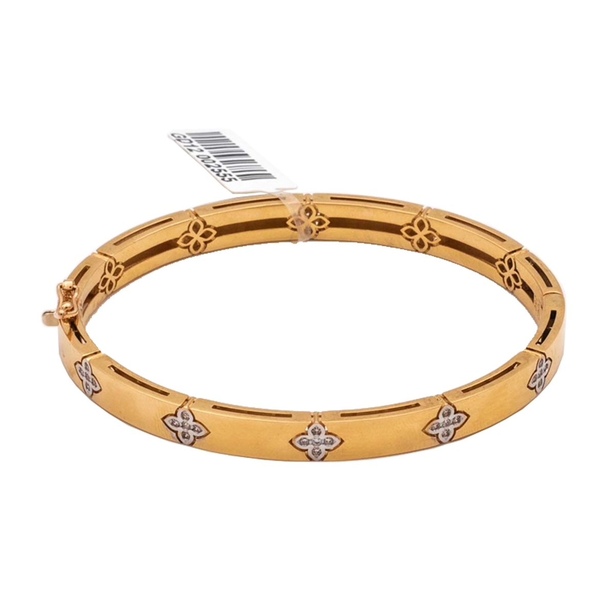 دستبند طلا زنانه گالری طلا عرفان مدل جلوا RC کد 2555 -14.50 دستبند طلا زنانه گالری طلا عرفان مدل جلوا RC کد 2555 -14.50