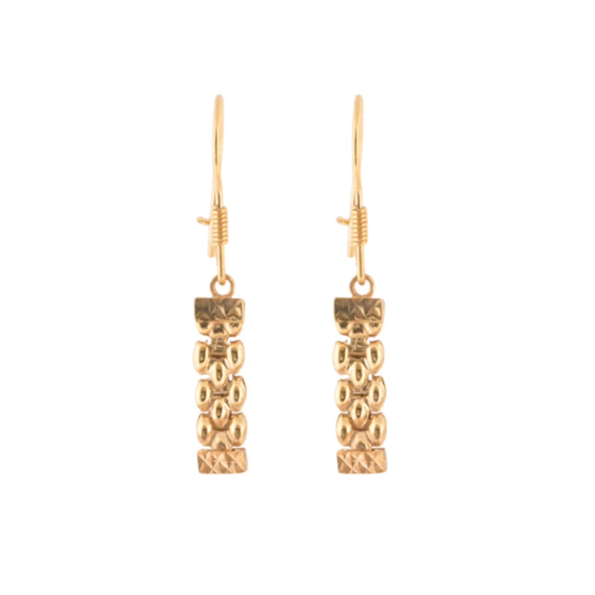 گوشواره طلا زنانه سور گالری مدل رولکس کد we4648-1.80