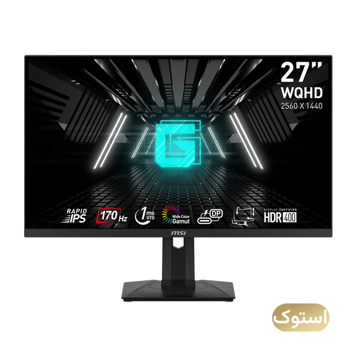 مانیتور استوک Open Box - ام اس آی مدل G274QPF سایز 27 اینچ - مشکی-Standard مانیتور استوک Open Box - ام اس آی مدل G274QPF سایز 27 اینچ - مشکی-Standard
