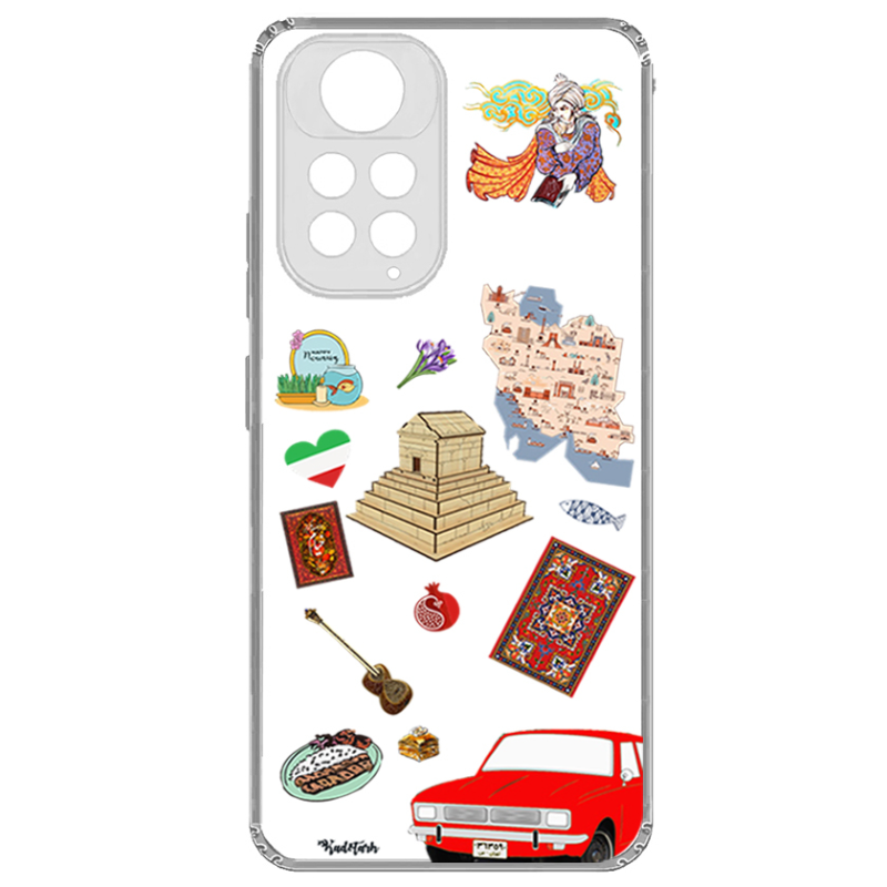 کاور گوشی شیائومی Redmi Note 11 S 4G طرح Iran  کاور گوشی شیائومی Redmi Note 11 S 4G طرح Iran