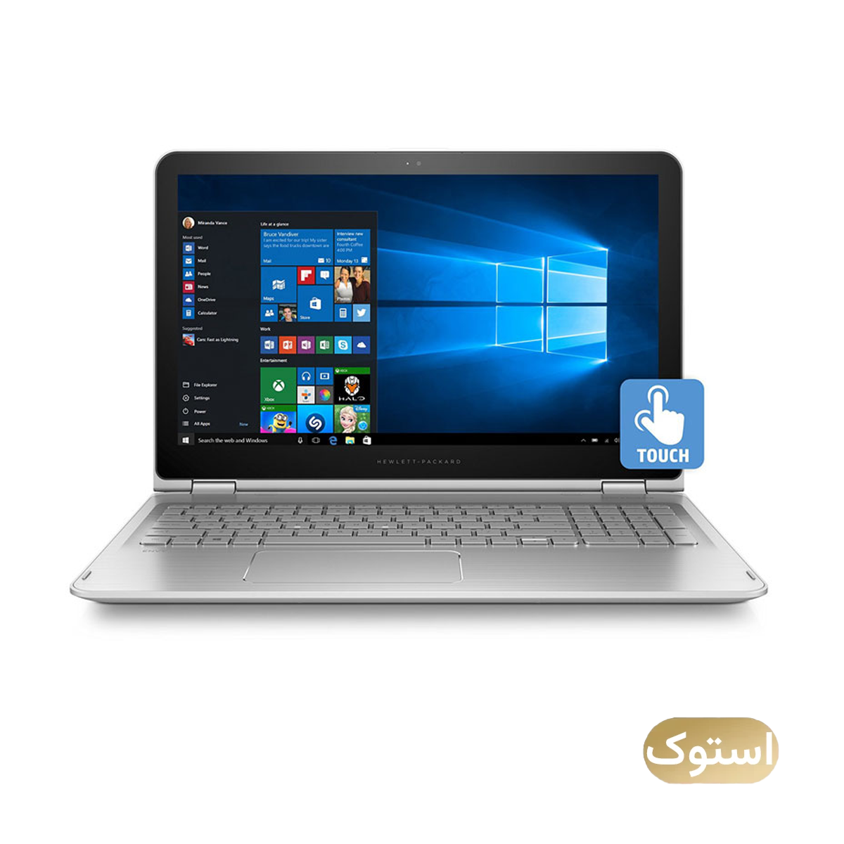 لپ تاپ استوک USED - اچ پی 15.6 اینچی مدل envy 15-w110nr i7 6700u 16GB 512GB - نقرهای لپ تاپ استوک USED - اچ پی 15.6 اینچی مدل envy 15-w110nr i7 6700u 16GB 512GB - نقرهای