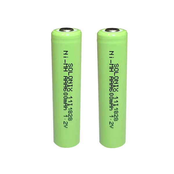 باتری نیم قلمی قابل شارژ سولونیکس مدل Ni-MH 600mAh FLAT مجموعه 2 عددی-سبز باتری نیم قلمی قابل شارژ سولونیکس مدل Ni-MH 600mAh FLAT مجموعه 2 عددی-سبز