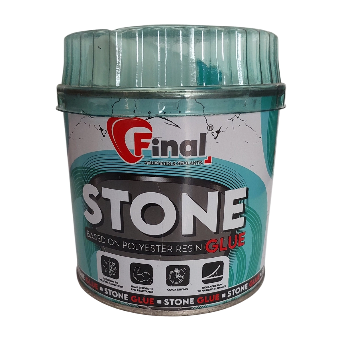 چسب سنگ فاینال مدل 04 حجم ربعی چسب سنگ فاینال مدل 04 حجم ربعی