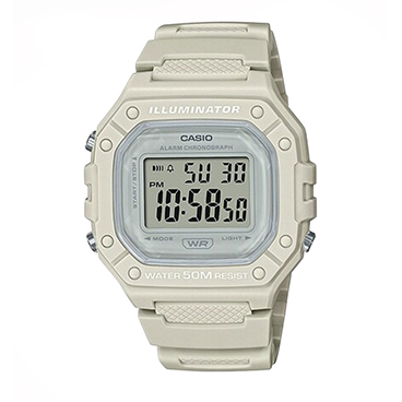 ساعت دیجیتال کاسیو مدل W-218HC-8AVDF-استخوانی 