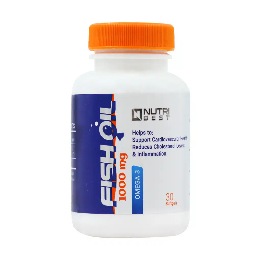 سافت ژل روغن ماهی 1000 میلی گرم نوتری بست 30 عدد سافت ژل روغن ماهی 1000 میلی گرم نوتری بست 30 عدد