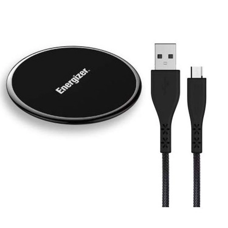 کابل و پد شارژر بی سیم انرجایزر مدل WLACBLBKM کابل و پد شارژر بی سیم انرجایزر مدل WLACBLBKM