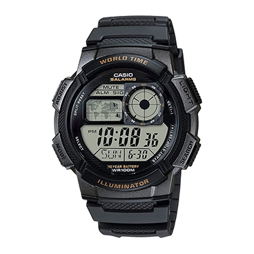 ساعت دیجیتال کاسیو مدل AE-1000W-1A-مشکی