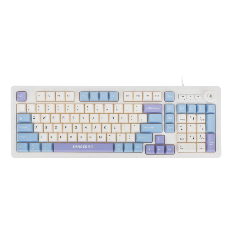 کیبورد سانجی مدل K18-مشکی