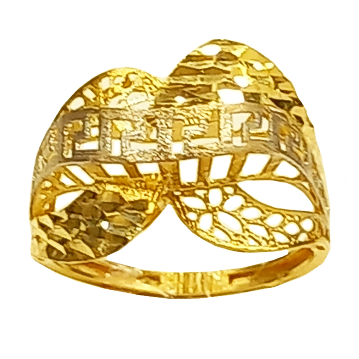 انگشتر طلا 18 عیار زنانه طرح ورساچ کد R119 سایز 17.73-2.11 انگشتر طلا 18 عیار زنانه طرح ورساچ کد R119 سایز 17.73-2.11