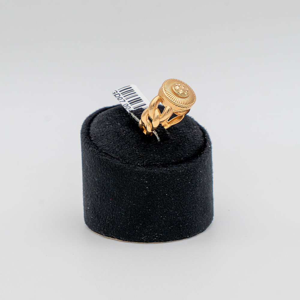 انگشتر طلا 18 عیار گالری طلا عرفان زنانه مدل کارتیه سگک دار کد 4359 انگشتر طلا 18 عیار گالری طلا عرفان زنانه مدل کارتیه سگک دار کد 4359