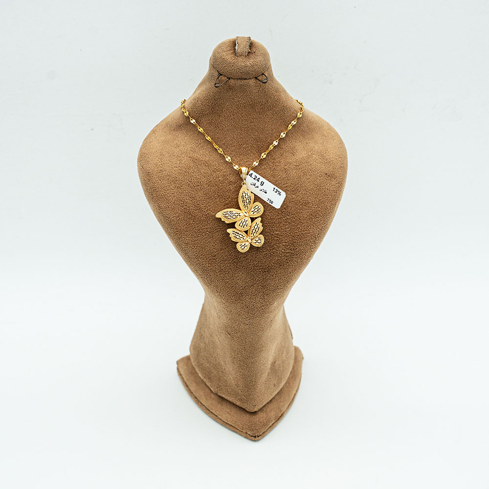 پلاک طلا 18 عیار گالری طلا عرفان پروانه کد 2094 پلاک طلا 18 عیار گالری طلا عرفان پروانه کد 2094