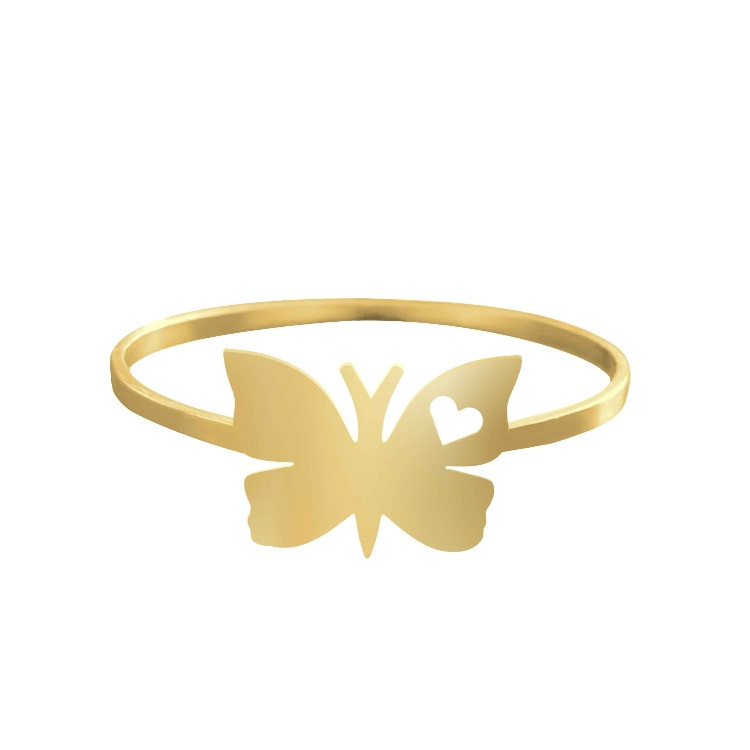 انگشتر طلا 18 عیار زنانه شمیم گلد گالری کد AA 86 طرح پروانه انگشتر طلا 18 عیار زنانه شمیم گلد گالری کد AA 86 طرح پروانه