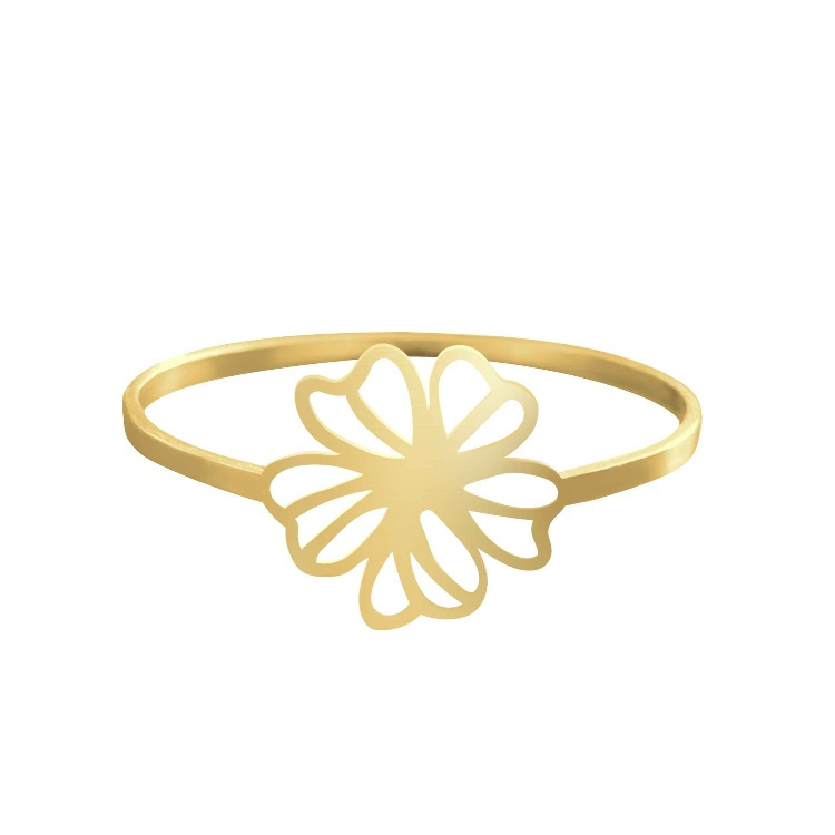 انگشتر طلا 18 عیار زنانه شمیم گلد گالری کد AA79 طرح گل انگشتر طلا 18 عیار زنانه شمیم گلد گالری کد AA79 طرح گل