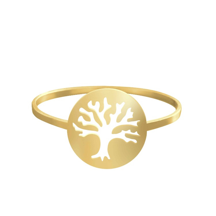 انگشتر طلا 18 عیار زنانه شمیم گلد گالری کد AA 2 طرح درخت زندگی انگشتر طلا 18 عیار زنانه شمیم گلد گالری کد AA 2 طرح درخت زندگی