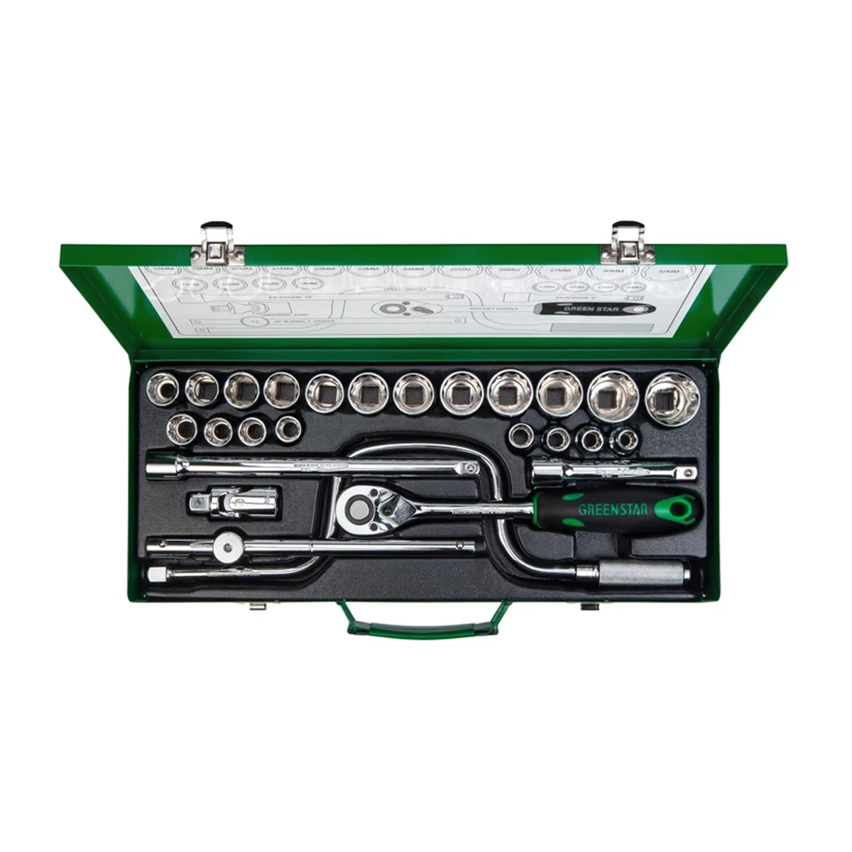 جعبه بکس 26 پارچه گرین استار جعبه بکس 26 پارچه گرین استار