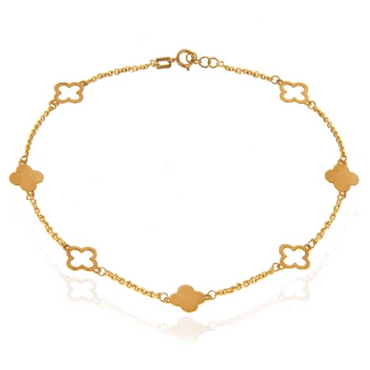 دستبند طلا 18 عیار زنانه اپال گلد مدل ونکلیف 0083-2.01 دستبند طلا 18 عیار زنانه اپال گلد مدل ونکلیف 0083-2.01