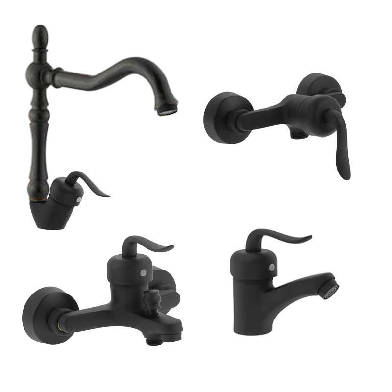 ست شیرآلات شیرآلات بهداشتی و ساختمانی توفیق مدل قجری پلاس مجموعه 4 عددی ست شیرآلات شیرآلات بهداشتی و ساختمانی توفیق مدل قجری پلاس مجموعه 4 عددی