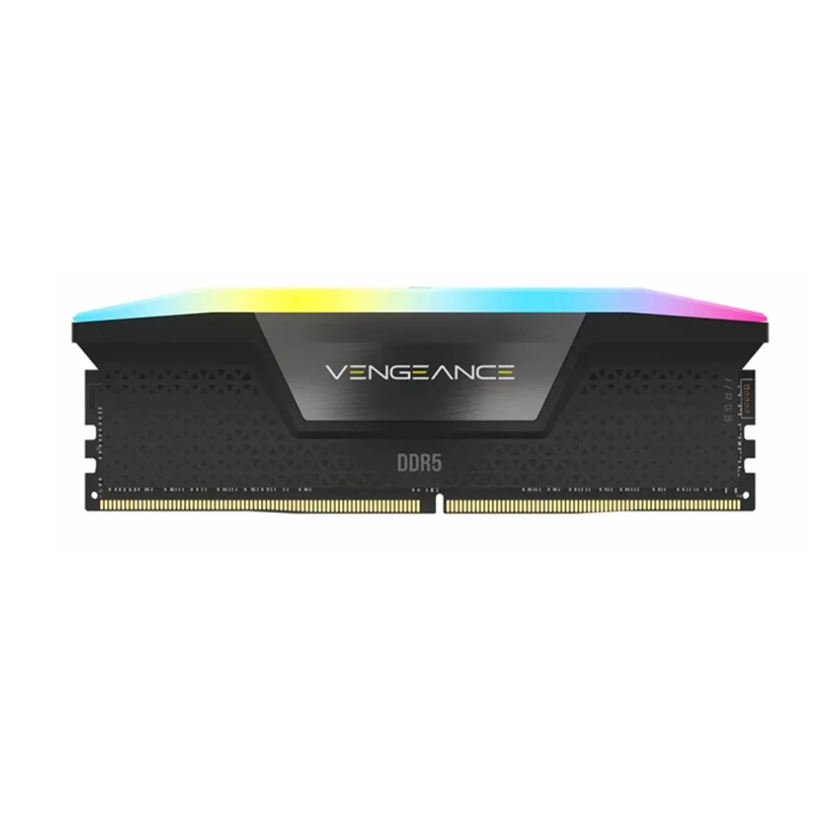 رم کامپیوتر DDR5 تک کاناله 5600 مگاهرتز CL40 کورسیر مدل VENGEANCE RGB ظرفیت 16 گیگابایت رم کامپیوتر DDR5 تک کاناله 5600 مگاهرتز CL40 کورسیر مدل VENGEANCE RGB ظرفیت 16 گیگابایت