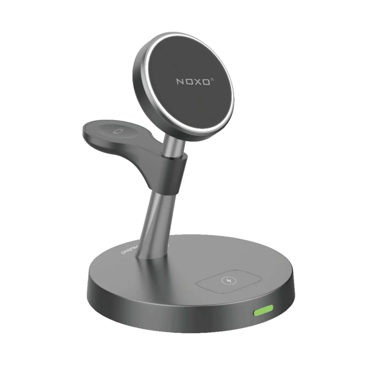 شارژر بی سیم گوشی نوکسو مدل WCHN-2-مشکی شارژر بی سیم گوشی نوکسو مدل WCHN-2-مشکی