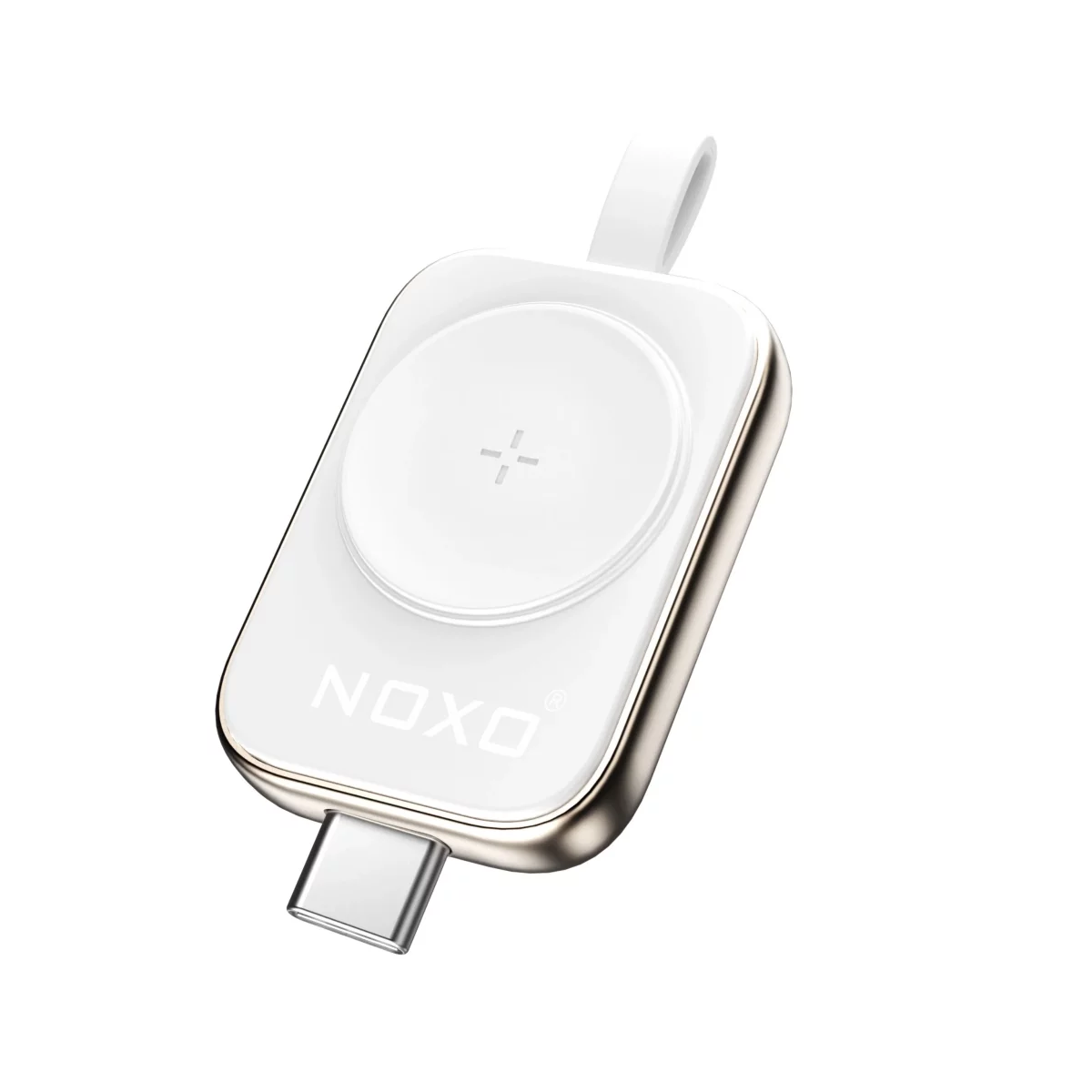 شارژر وایرلس ساعت هوشمند اپل نوکسو مدل WCHN-1 M-سفید شارژر وایرلس ساعت هوشمند اپل نوکسو مدل WCHN-1 M-سفید