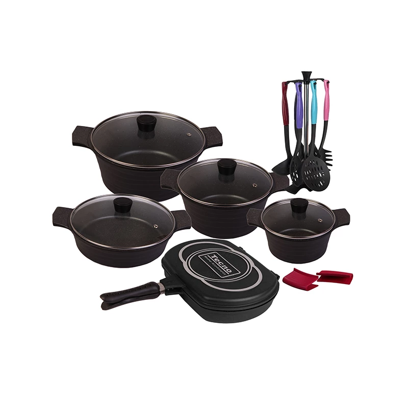 سرویس پخت و پز 19 پارچه تکنو مدل ونوس-طوسی سرویس پخت و پز 19 پارچه تکنو مدل ونوس-طوسی