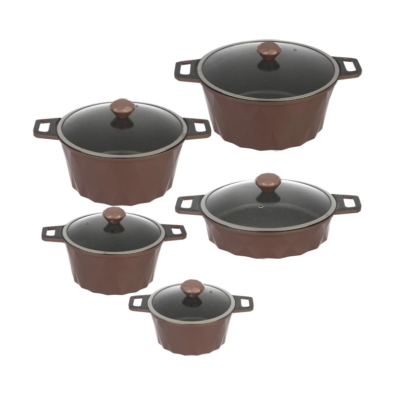 سرویس پخت و پز 10 پارچه تکنو مدل دایمند کد 2097-طوسی سرویس پخت و پز 10 پارچه تکنو مدل دایمند کد 2097-طوسی