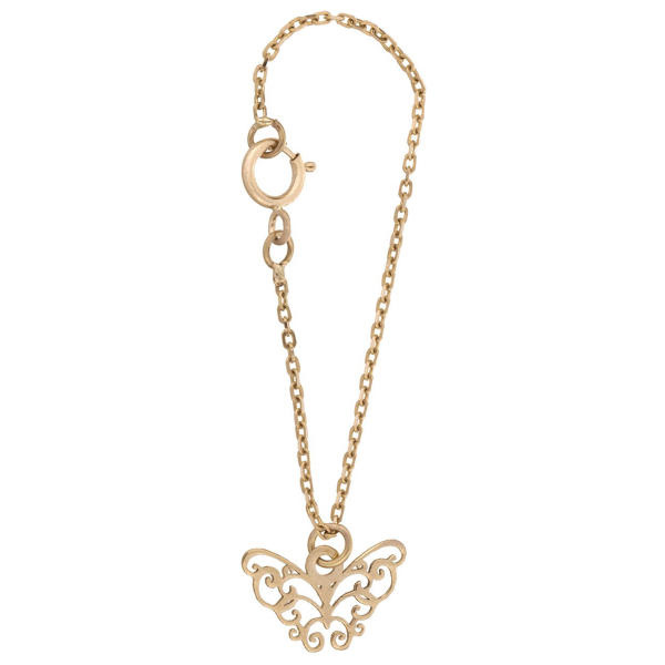 آویز ساعت طلا 18 عیار زنانه شمیم گلد گالری طرح پروانه کد SG322 آویز ساعت طلا 18 عیار زنانه شمیم گلد گالری طرح پروانه کد SG322