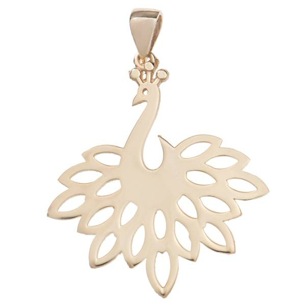 آویز گردنبند طلا 18 عیار شمیم گلد گالری مدل AB578 آویز گردنبند طلا 18 عیار شمیم گلد گالری مدل AB578